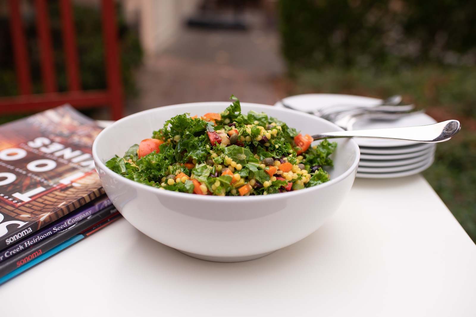Fresh grain salad